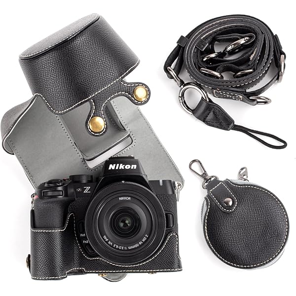 ⚠️定価の半額以下‼️Nikon 一眼レフ レンズ、バッテリー、ケース、首紐セット Amazon.co.jp: kinokoo Nikon Z50 ケース カメラケース バッテリーの