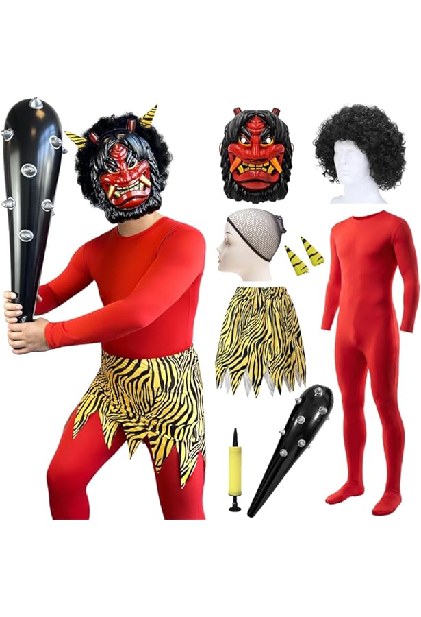 Amazon.co.jp: [Moerstar] 節分 コスプレ 鬼 衣装 節分 鬼 衣装 赤鬼
