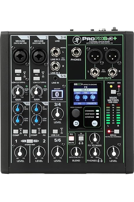 Amazon | MACKIE アナログミキサーProFX6v3/ProFX6v3+専用キャリング 