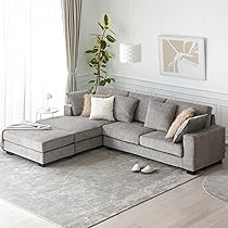 【セット売り】アルモニア カウチソファ 3人掛け 幅240cm　1/2 Amazon｜アルモニア (Armonia) カウチソファ 3人掛け 幅241cm