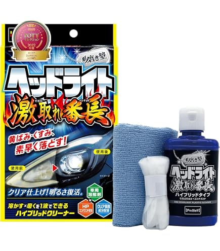Amazon.co.jp: ホルツ 補修用品 ヘッドライト磨き剤 ヘッドライト