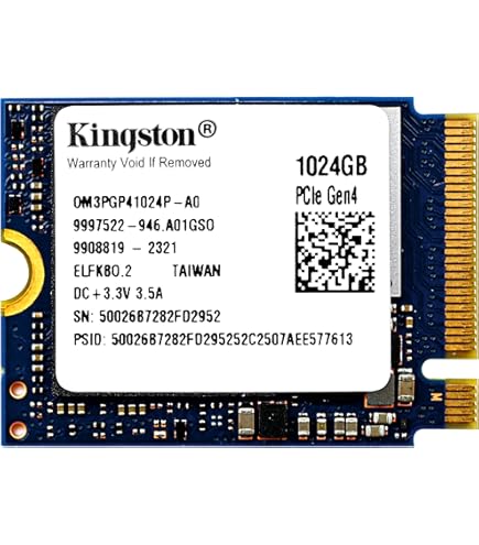 Micron 2TB 2400 M.2 2230 NVMe PCIe 4.0x4 SSD MTFDKBK2T0QFM
