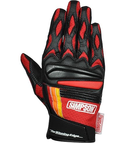 SIMSON The Winning Edge バイク用グローブ　手袋　Lサイズ Amazon | シンプソン(SIMPSON) バイク用グローブ Nylon Long Gloves