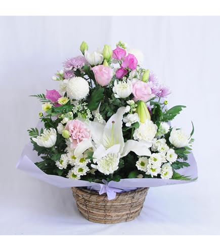 Amazon｜お彼岸 お供え 花 豪華 法事 法要 命日 仏壇 供花 おしゃれ