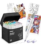 Ohuhu マーカーペン 筆タイプ 216色 イラストマーカー 筆・細字 楽天市場】Ohuhu 筆タイプ 120色 マーカーペン 筆先 筆 細字 ふ