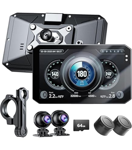 Amazon.co.jp: Spedal CL870 バイク ドライブレコーダー CarPlay