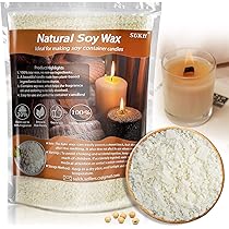 ソイワックス ※16 クリーム×ホワイト 天然ワックス｜カメヤマ公式ショップ｜キャンドル・雑貨の通販