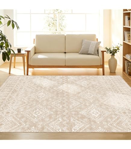 洗える ペルシャ風 ラグ 200×250 3畳 ホットカーペット対応 北欧風