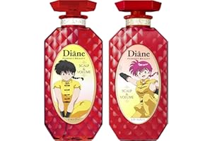 Diane(ダイアン) 【らんま】シャンプー&トリートメント [スカルプ & ボリューム] シトラス&ティーの香り パーフェクトビューティ セット 450ml×2