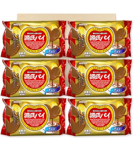 Amazon.co.jp: 三立製菓 源氏パイチョコ包み ギフトBOX 14枚 : 食品