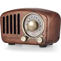 Vintage Radio Retro Bluetooth Speaker 