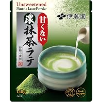 伊藤園　濃い抹茶　28袋セット Amazon | 伊藤園 甘くない濃い抹茶ラテ 140g 粉末 チャック付き