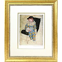 ピカソ「道化師と首飾りをした女」 大きな額縁・アートフレーム 27fc09a82244642c20432d18990089