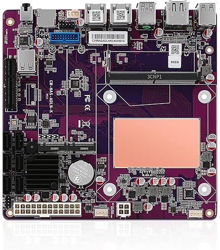 Amazon | TAMOSH N100 NAS マザーボード ITX ホーム プロセッサ DDR5