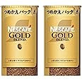 【Amazon.co.jp限定】 ネスカフェ レギュラー ソリュブル コーヒー 詰替 ネスカフェ 顆粒 ゴールドブレンド エコ&システムパック(95g×2本)【95杯分】【詰め替え用】