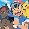 ポケットモンスター - 『ポケットモンスター サン＆ムーン』カキ,サトシ,ピカチュウ iPad壁紙 106356