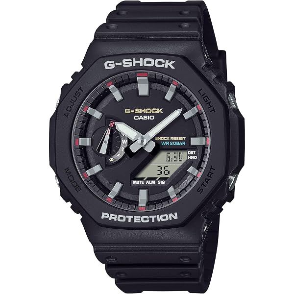 g-Shock GA-2100-1A1 Black One Size, Black, One Size, Sport