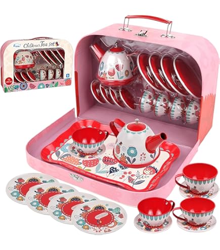 その他 Djeco Fox&#39;s Party Tea Set with Cake Amazon.co.jp: Djeco Fox's Party Tea Set with Cake : おもちゃ