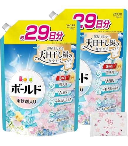 Amazon | P&G ボールドジェル フラワーサボン 詰替 400g | Procter