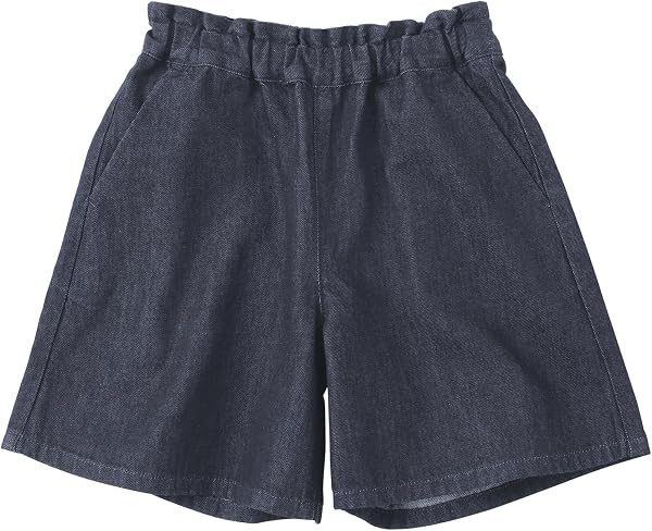 Muji Culotte Kids Light On Denim Culotte Girls - 1
