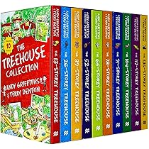 The Treehouse Series 10 Books Collection Set By Andy Griffiths