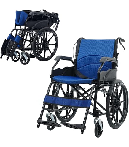 Amazon | 車椅子 折りたたみ 車椅子 軽量車椅子 介助型 背折れタイプ