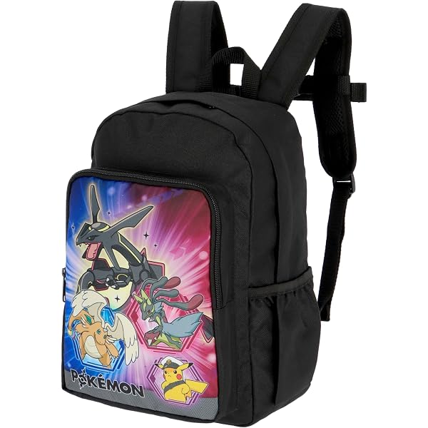 Amazon.co.jp: Big Apple Backpack Ver.3 Pokemon 25 BLK : Clothing