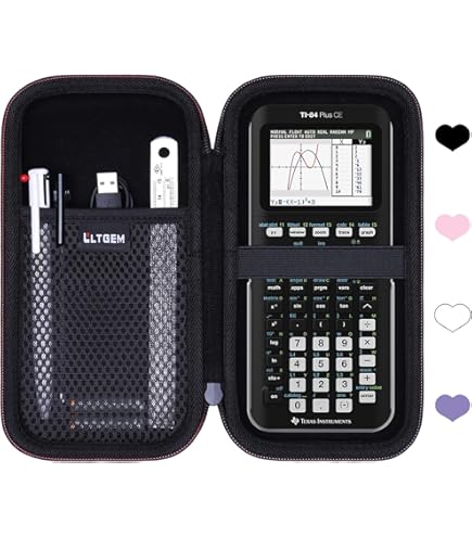 Amazon | Ti-84 Plus CE カラーグラフ関数電卓 レッド | グラフ