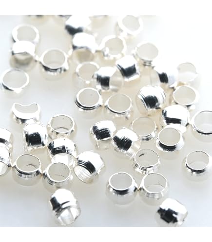 Amazon | HARU雑貨 シルバー ボールチップ 4mm 100個セット 銀 カン