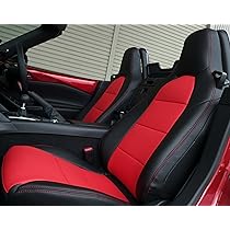 Amazon | ロードスター用シートカバー (ロードスター 専用、ブラック+ 