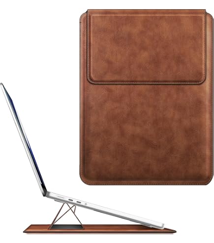 Apple Leather Sleeve (for MacBook Pro 13-inch Laptop) – Midnight