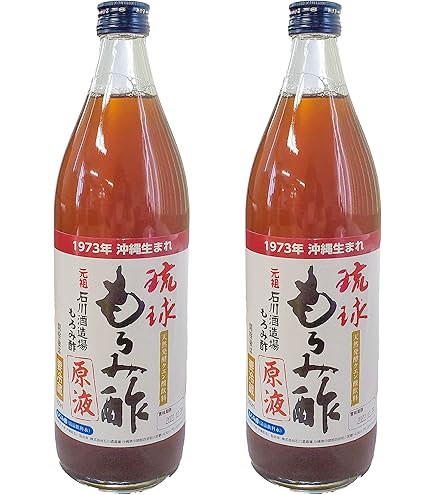Amazon.co.jp: 琉球もろみ酢(無糖)900mlビン : 食品・飲料・お酒