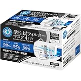 川西工業 クリーンベルズ 活性炭フィルターマスク 4PLY 50枚入 ホワイト フリー 【4層式】 #7029