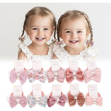 ヘアゴム　ベビーヘアクリップ　アイスクリーム　~ネオンカラーver~ INOUE] ECR-12 ヘアゴム ヘップリングL ネオンカラーアソート