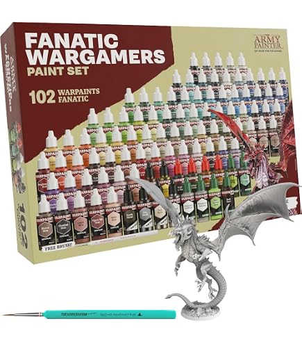 Mega Paint Set | Painting Set incl. Skin Tones, Metallics, Effects