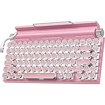 Taiahiro ML-981 キーボード タイプライター ピンク 青軸 Taiahiro ML-981 キーボード タイプライター ピンク 青軸 - メルカリ