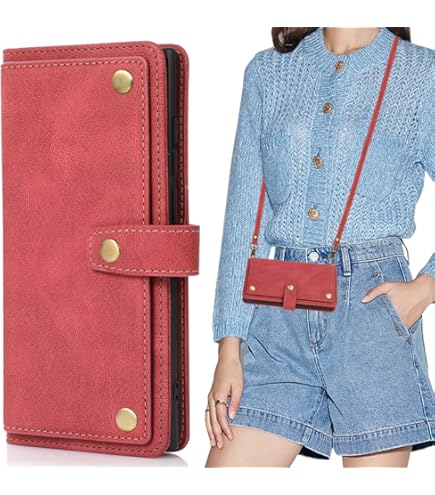 Amazon.co.jp: For Galaxy S22 Ultra ケース 手帳型 ショルダー For