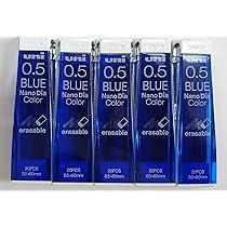 uni COLOR カラー芯シャープペン M5-105C  5本セット Amazon.co.jp: Uni NanoDia カラーシャープペンシル芯 0.5mm