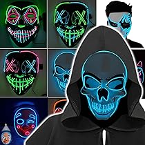 Amazon.co.jp: TattiOut 仮面 発光 3バターン 多種類から選べる 従来