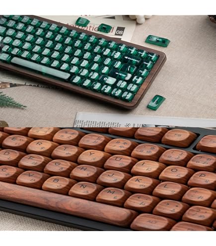 Amazon.co.jp: Akko メカニカルゲーミングキーボード ウォールナット