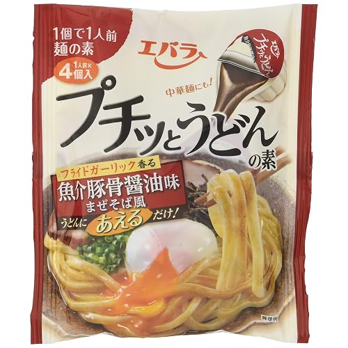 エバラ プチッとうどんの素 魚介豚骨醤油味