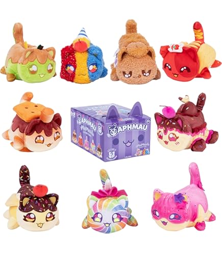 Amazon.co.jp: Aphmau 6インチ MeeMeow ぬいぐるみ スパークル