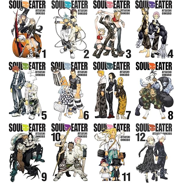 Soul Eater The Perfect Edition Manga Set Vol. 1-9 by Atsushi