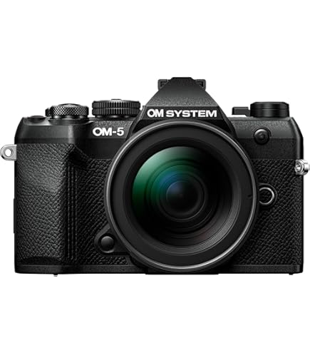 Olympus OM System OM-5 Camera Body with 12-45mm Lens (Black