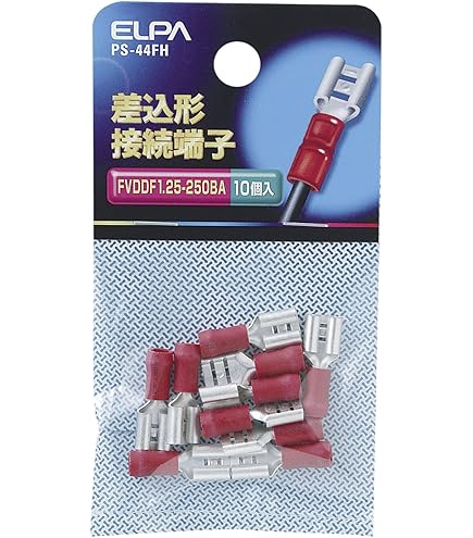 19インチバリ溝 送料込み② Amazon.co.jp: エルパ (ELPA) 差込形接続端子 イエロー F形 24.5