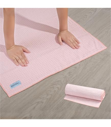 Amazon.co.jp: LAVA 15周年記念ヨガラグ ピンク ヨガマット ヨガタオル