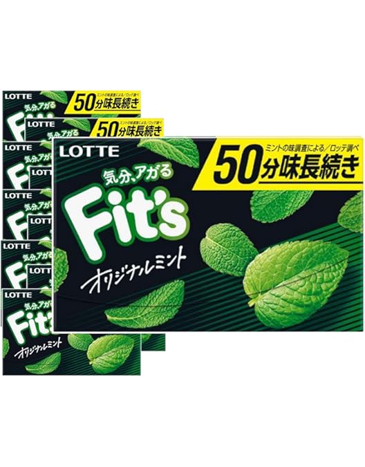 【新品200個】ロッテ ガム Fit's フィッツ あんバター Amazon | ロッテ Fit's(甘欲のあんバター) 12枚 ×10個 | ロッテ | ガム