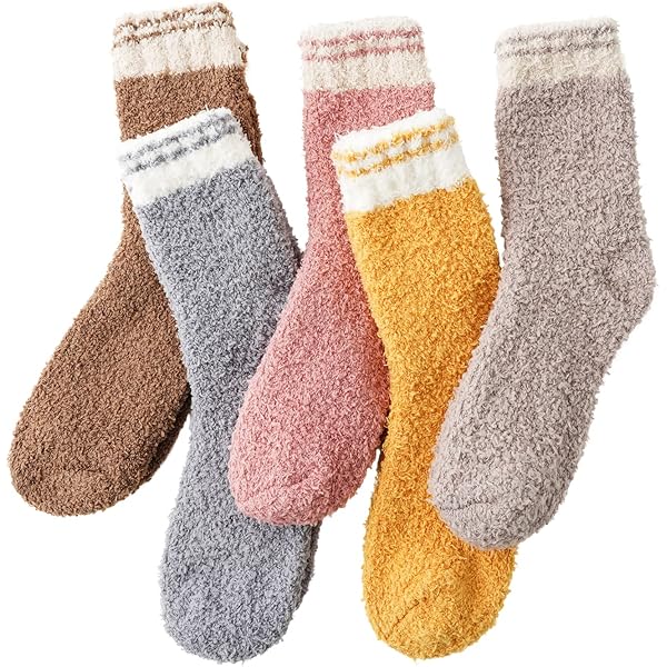 Amazon | 10/3～ ルームソックス ダッフィー もこもこ 靴下