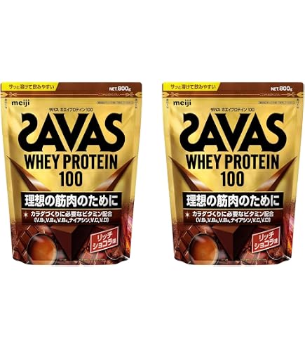 Amazon | 明治 ザバス(SAVAS) ホエイプロテイン100 リッチショコラ味