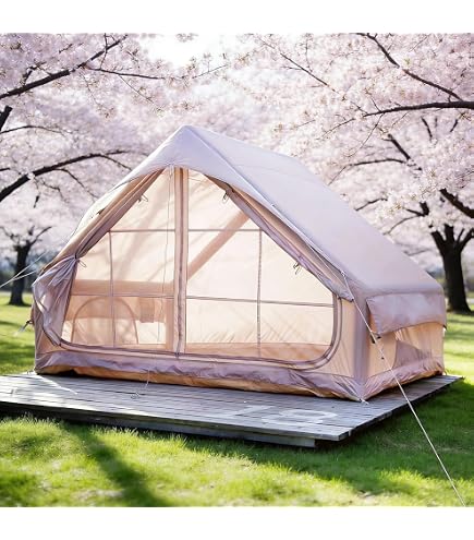 Amazon.co.jp: Quxxuolエアーテント インフレータブルテント 大型 防水
